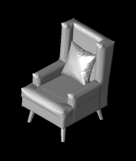 fauteuil 3d modèle sandraolgang 3d print model - Mito3D