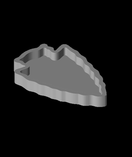 arrowhead - dump tray kcwarthog 3d print model - Mito3D