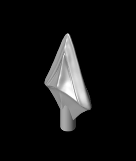 arrowhead nock 3d model willowcreative thangs 3d print model - Mito3D
