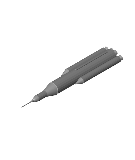 artemis 1 moon rocket 10cwilson 3D print model - Mito3D