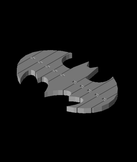articulated batman 3d model chep thangs 3d print model - Mito3D