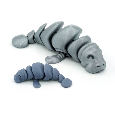 articulated manatee - 3d by mcgybeer on thangs 3d print model - Mito3D
