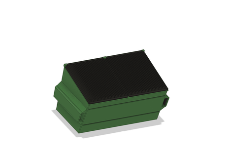 artikulieren Mini Müllcontainer Rahmen thelightspd 3d print model - Mito3D