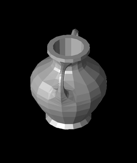 assasin creed vase v1 prop 3d print model - Mito3D