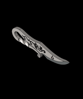 assassins creed - bayezids knife 3d print model - Mito3D