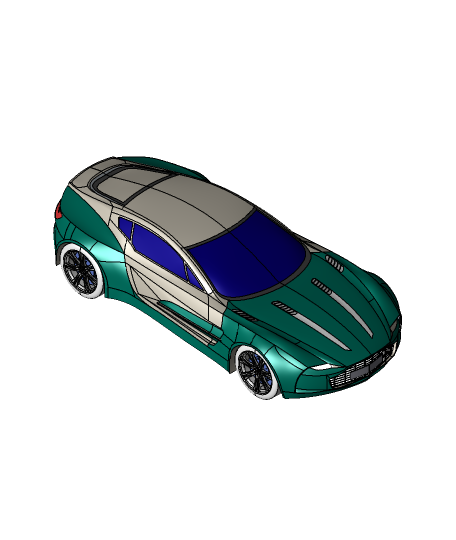 aston martin 3d model haktanyagmur thangs 3D print model - Mito3D