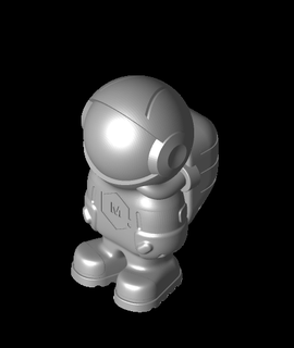 astronauta phil menstl 3d modelo lol911908 3d print model - Mito3D