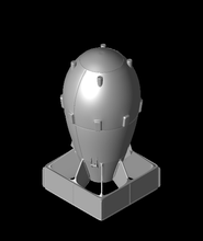 atomik bomba 3d model gerizekalı teşekkürler 3d print model - Mito3D