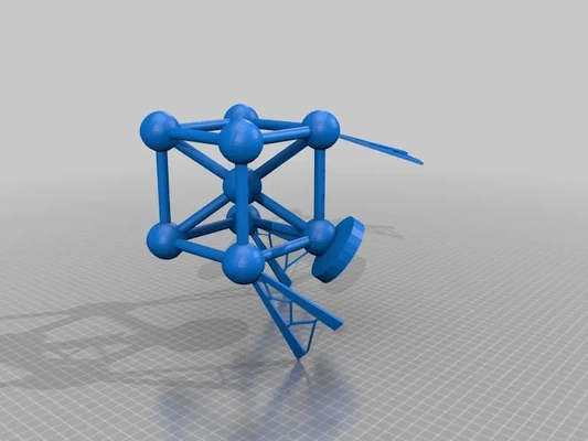 atomium brüssel 3d by tobiasreckinger on danke 3d print model - Mito3D