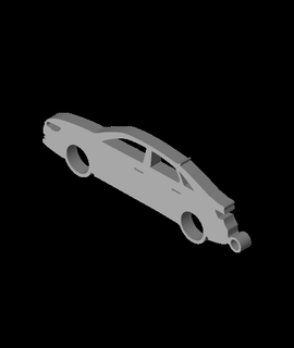 Audi a3 8v sedan anahtarlık 3d model jordy teşekkürler 3d print model - Mito3D