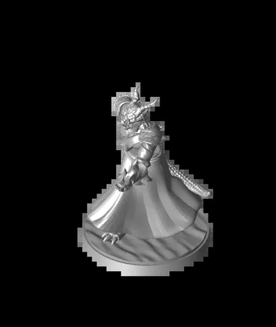 draconien stl 3d by génie nain 3d print model - Mito3D