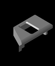avalanche clavier oled couverture gaine 3d modèle 3d print model - Mito3D