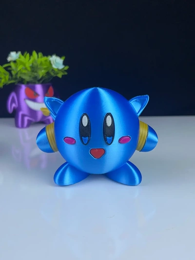 avatar kirby - 3d by pressprint on thangs head 3d print model - Mito3D