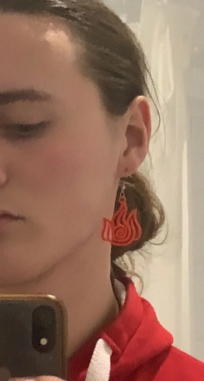 avatar last airbender pendants earrings functionalart - 3d by theethetree on thangs 3d print model - Mito3D