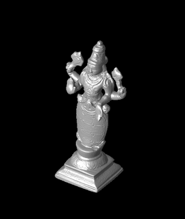 avatar Vishnu configuração delito 3d modelo 3d print model - Mito3D