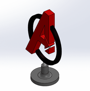 avenger paper weight - rhythmmeghpara 3d print model - Mito3D