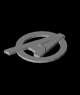 Rächer logostl 3d Modell owentheking17 danke 3d print model - Mito3D