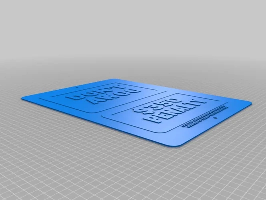 awoo 350 pena placa 3d by calliecho on 3d print model - Mito3D