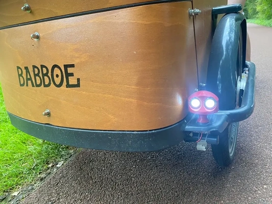 babboe bicicleta carga luzes degrau arquivo 3d by micahjj on 3d print model - Mito3D