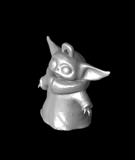 baby yodastl 3d model coleeby thangs 3d print model - Mito3D