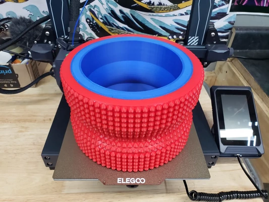 back cracking wheel - chirp 3d by blakecake on thangs 3d print model - Mito3D