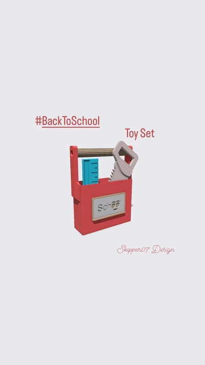 backtoschool kit - 3d by skipper07 on thangs 3d print model - Mito3D