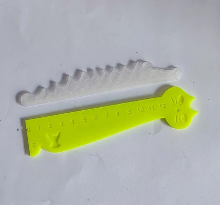backtoschool ruler - 3d by shack3d print on thangs animals rulers school 3d print model - Mito3D