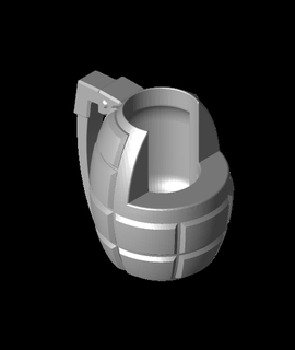 bakugou grenade cooziestl glytch Food & Drink 3d print model - Mito3D