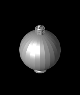 ball ornament retromaker Home & Garden 3d print model - Mito3D