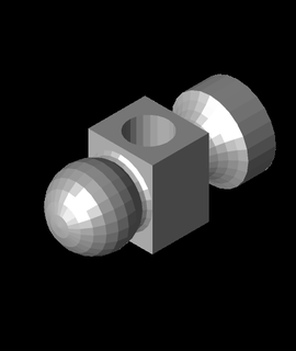 ball peen hammer 3d print model - Mito3D