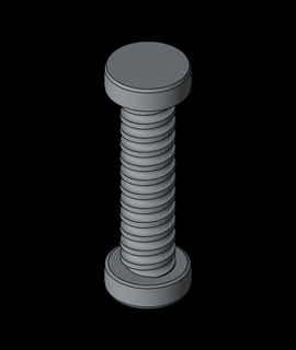 ballscrew nut toolsldprt 3d model eclien thangs 3d print model - Mito3D