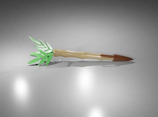 bamboo style pen mod - bic crystal compatible 3d by mhvant on thangs 3d print model - Mito3D
