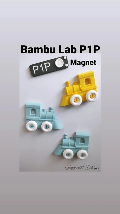 bambu p1p magnet - 3d by skipper07 on thangs 3d print model - Mito3D