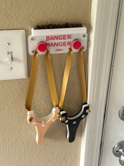 banger hanger - 3d by eliinc on thangs 3d print model - Mito3D
