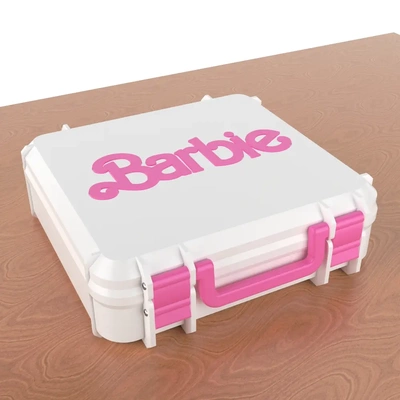 barbie caja 3d by frikarte3d on gracias herramienta organización dispositivo organizador 3d print model - Mito3D