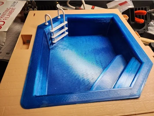 barbie dreamhouse pool - 3d by xanatos451 on thangs 3d print model - Mito3D