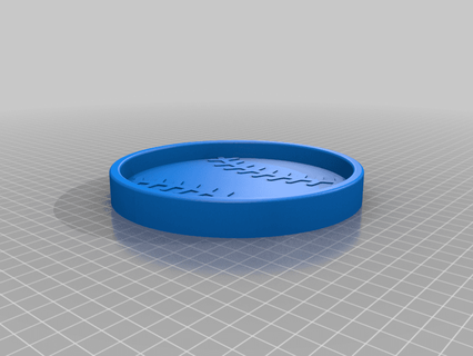 baseball coin dump tray - kcwarthog 3d print model - Mito3D