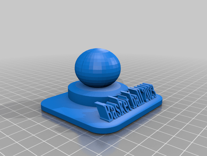 Baseball Trophäe scoopypez 3d print model - Mito3D