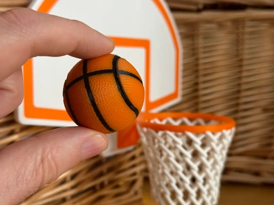 cestino piccoli pallacanestro 3d by davemakesstuff on grazie gli sport attrezzature palla squadra desktop dual colore multicolore scatto 3d print model - Mito3D
