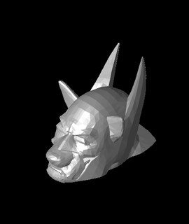 chauve souris homme chien 3dpetprint 3d modèle mysterio3d 3d print model - Mito3D
