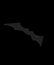 batarang batman 2022 3d modelo reprops03 3d print model - Mito3D