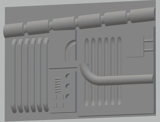 batman car panel v3-cutstl - 3d by iiwiitech on thangs 3d print model - Mito3D