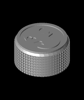 batman ender 3 pro lcd knob 3d print model - Mito3D