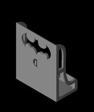 batman controlo remoto Móvel suporte 3d modelo 3d print model - Mito3D