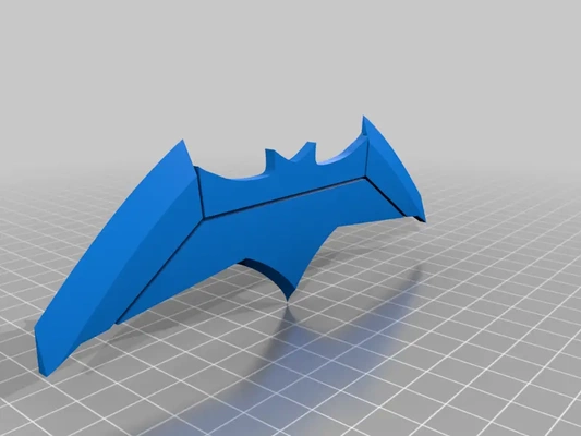 batman vs superman batarang - 3d by reprops03 on thangs 3d print model - Mito3D
