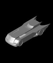 batmobile batman animasyonlu dizi 3d model teşekkürler 3d print model - Mito3D