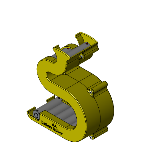 battery ladder 3d model pxor thangs 3D print model - Mito3D