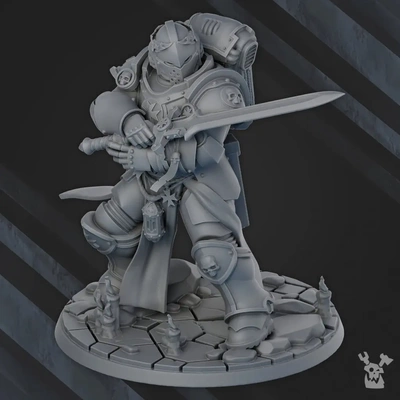 battle brother + painting guide contest - 3d by dakkadakkastore on thangs 3d print model - Mito3D