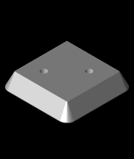 beagle cam stativ grundplatte 3d print model - Mito3D