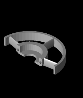 bearing cap 3d model evanhecht thangs 3d print model - Mito3D